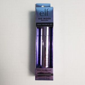 5/$20 Elf Big Mood Mascara Volumizing Pitch‎ Black Full Size 0.3 fl oz NIB